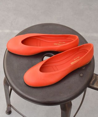 INTER-CHAUSSURES 【INTER-CHAUSSURES】ラウンドトウサケットバレエシューズ