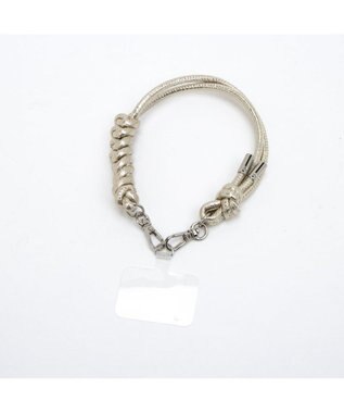 UNBILLION ペルケ perche / ドット刺繍ジャバラチャームウォレットショルダー ゴールド