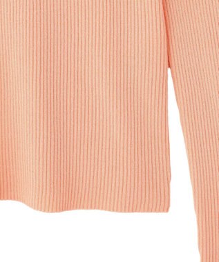 Green Parks 袖口金釦リブニットプルオーバー Pink