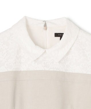 TOCCA 【sweet掲載】【洗える・消臭】LACE A LA CARTE ドレス グレー系