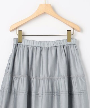 組曲 L 【先行予約】クラウドローン スカート ブルーグレー系