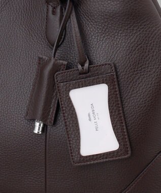 GOTAIRIKU 別注/日本製【PELLE MORBIDA×GOTAIRIKU】レザー トートバッグ ダークブラウン系