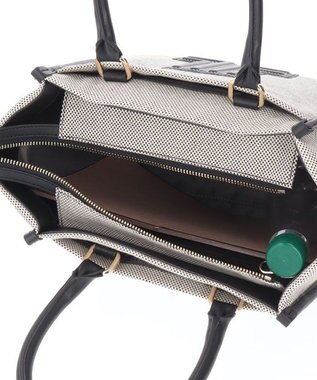 LANVIN en Bleu ヴィジュキャンバス トートバッグ ブラック