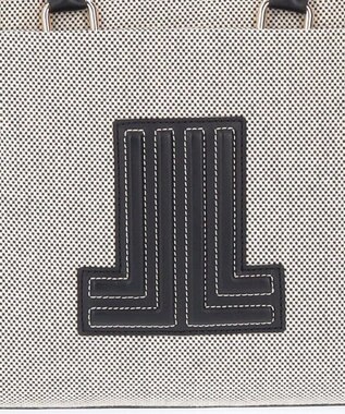 LANVIN en Bleu ヴィジュキャンバス トートバッグ ブラック