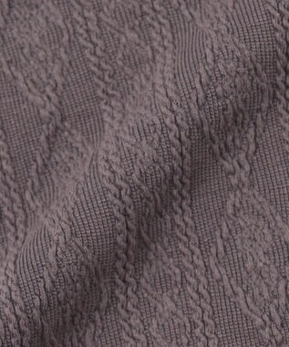 ANY KIDS ケーブル ジャガードレギンス チャコール