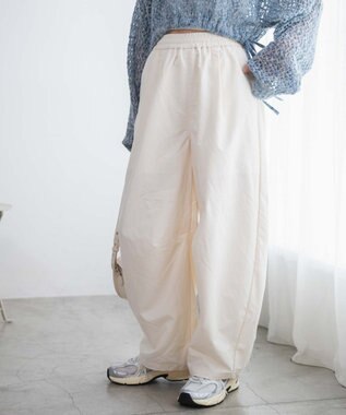 WEGO イージーカーブパンツ オフホワイト