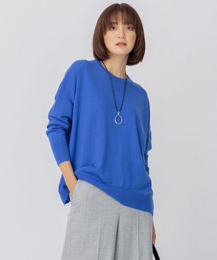 先行予約 10色展開 ウーステッドウール ビッグシルエット ニット 23区 L ファッション通販 公式通販 オンワード クローゼット