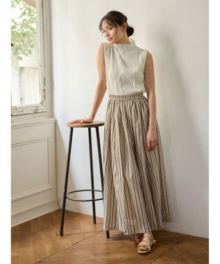 Green Parks ・Ｐｅｔｉｔ　Ｆｌｅｕｒ　ウェーブメロープルオーバー Off White