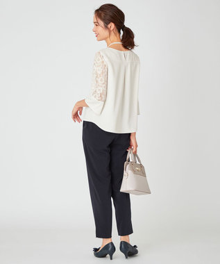 洗える】七分袖ブラウス×パンツ セットアップ / ANY | ファッション