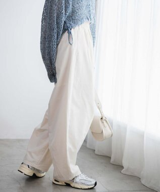 WEGO イージーカーブパンツ オフホワイト