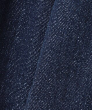 組曲 ライトデニム テーパードクロップドパンツ ネイビー系