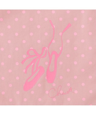 Chacott ドットメッシュ巾着M ロイヤルピンク