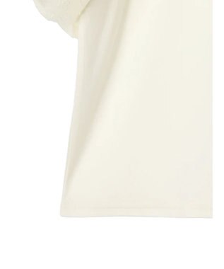 AMERICAN HOLIC ジャガードスリーブカットプルオーバー Ivory