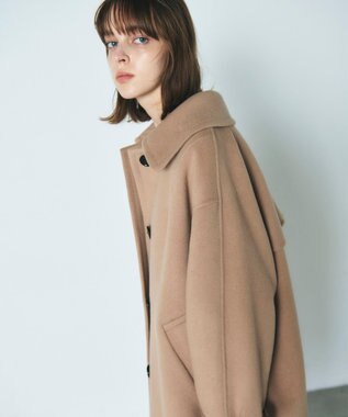 GRACE CONTINENTAL リバーコート キャメル