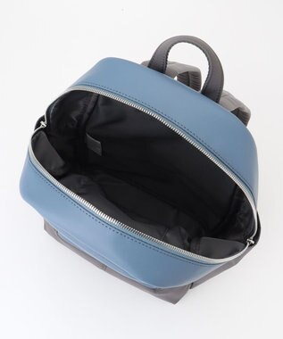 Y'SACCS 【ムック本掲載】ブロックモチーフリュックサック ブルー【web限定カラー】