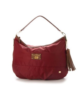 LA BAGAGERIE ナイロン　2wayショルダーバッグ ワイン