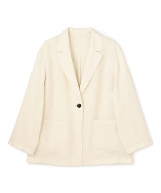 UNFILO シアー オーバージャケット エクリュ