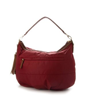 LA BAGAGERIE ナイロン　2wayショルダーバッグ ワイン