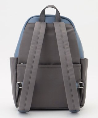 Y'SACCS 【ムック本掲載】ブロックモチーフリュックサック ブルー【web限定カラー】