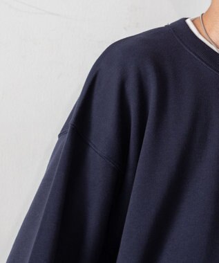 WEGO フェイクレイヤードプルオーバー ネイビー