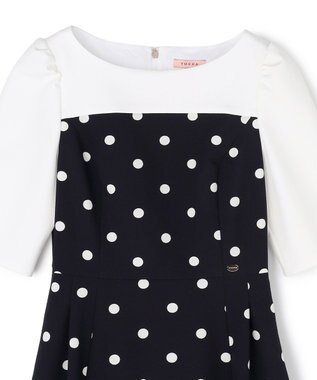 TOCCA RAIN GROW ドレス ネイビー系5