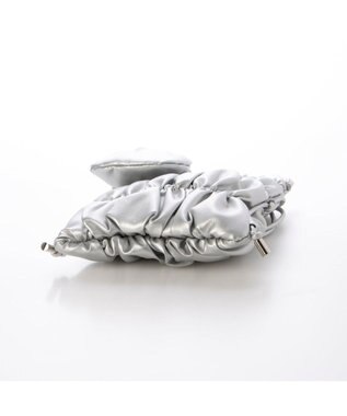 UNBILLION カシュカシュ cachecache / シャーリング口金ショルダー シルバー