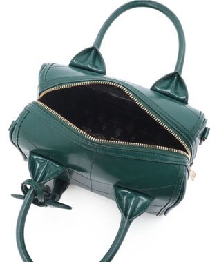 ANNA SUI ポワロ 2wayハンドバッグ グリーン