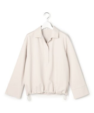 23区 【先行予約】コンパクトツイル スキッパー カットソー ベージュ系