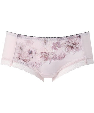 WACOAL ボーイレングス ショーツ 【リボンブラ 脇すっきり】 BXB443とペア はきこみ丈あさめ やわらかく伸びる(バック) レディース PXB643 /ワコール