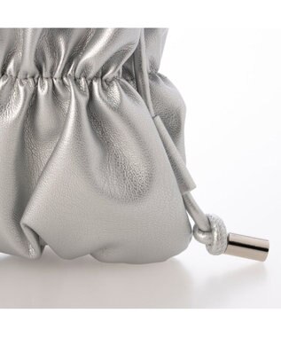 UNBILLION カシュカシュ cachecache / シャーリング口金ショルダー シルバー