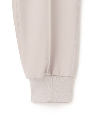 ICB L 【接触冷感・UVケア・速乾・洗える】FluidBackSatin ジョグパンツ トープ系