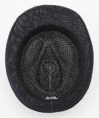 JOSEPH ABBOUD 【洗える】ウォッシャブル バイカラー ハット ネイビー系