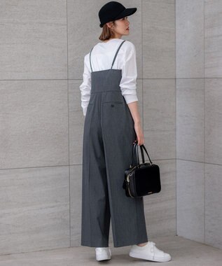 23区 S 【大好評素材/洗える】コットンベアジャージー ロング Tシャツ ホワイト系