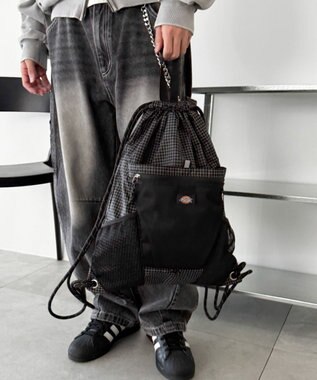 WEGO 【ユニセックス着用ITEM】別注Dickiesメッシュポケットナップサック