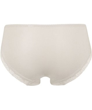 Wing ショーツ 【後ろ姿きれいブラ】 KB2718とペア 綿混素材(身生地部) アウターにひびきにくい（バック裾） はきこみ丈あさめ KF2818 ウイング／ワコール シェルベージュ