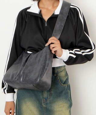 WEGO ハトメベルトワンショルダー グレー