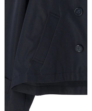 earth music&ecology ショートトレンチコート Navy