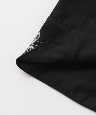 ANY KIDS モノトーン音符ジャンパースカート ブラック