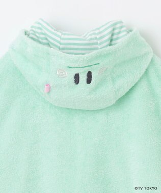 組曲 KIDS 【90㎝】シナぷしゅなりきり マント ミントグリーン