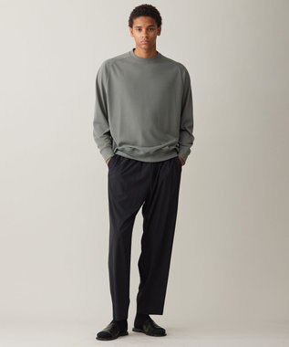 UNFILO MENS ライト ハイストレッチムーブ イージーギャザーパンツ [24年春夏商品] クロ