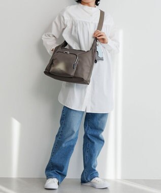 ACE BAGS & LUGGAGE HAyU × ace. フィカス ショルダーバッグ 19103 ハユ チャコール