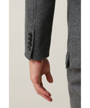 DAKS コットンウールジャケット グレー