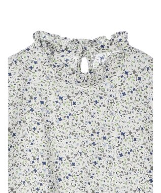 CRAFT STANDARD BOUTIQUE 衿フリルブラウス Flower