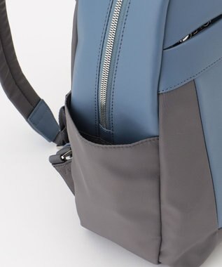 Y'SACCS 【ムック本掲載】ブロックモチーフリュックサック ブルー【web限定カラー】