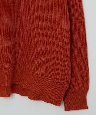 WEGO オーバーフィットハーフジッププルオーバー オレンジ