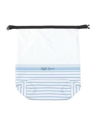 MOONBAT POLO RALPH LAUREN レインバッグ ボーダー グレー