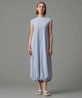 uncrave 【撥水・接触冷感・UVカット・洗濯機洗い可】マルチファンクションナイロン ワンピース（uncrave STANDARD） サックス