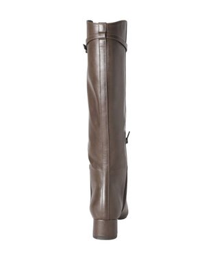 YECCA VECCA ベルトデザインロングブーツ Brown