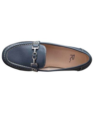 REGAL FOOT COMMUNITY 【アールドット】S04C ビット付きフラットシューズ ネイビー×ネイビー