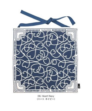 ROOTOTE 3655【ルートート】LT.タブロー50.ガーリー-A 06：ハート ネイビー